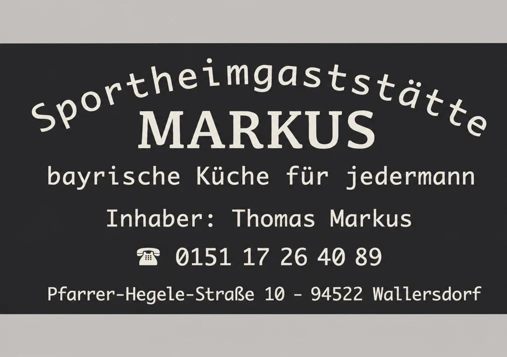 Sportheimgaststätte Markus