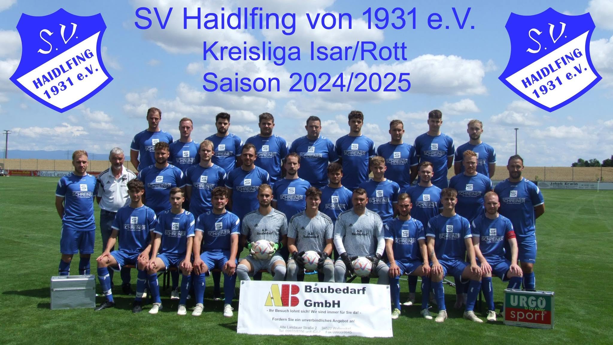Mannschaftsfoto SV Haidlfing von 1931 e. V.