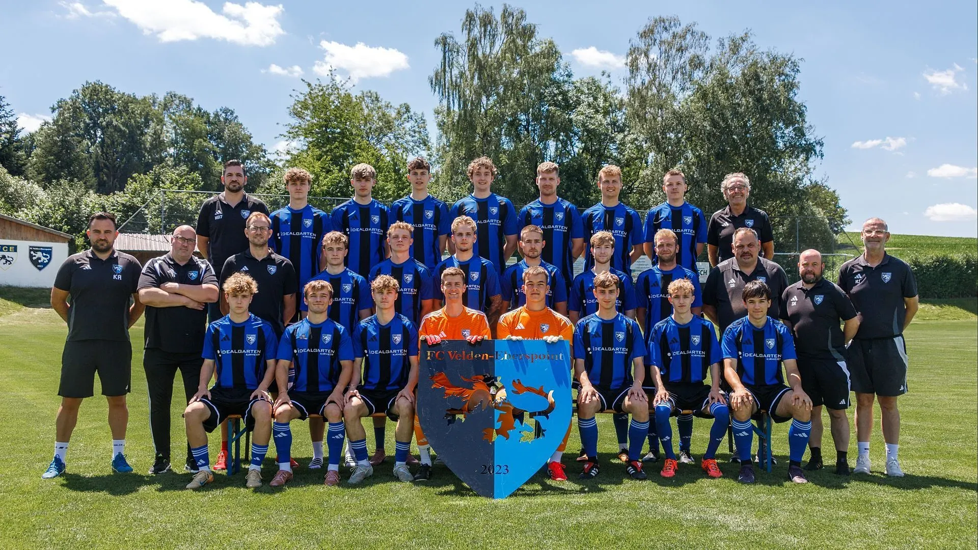 Mannschaftsfoto FC Velden-Eberspoint